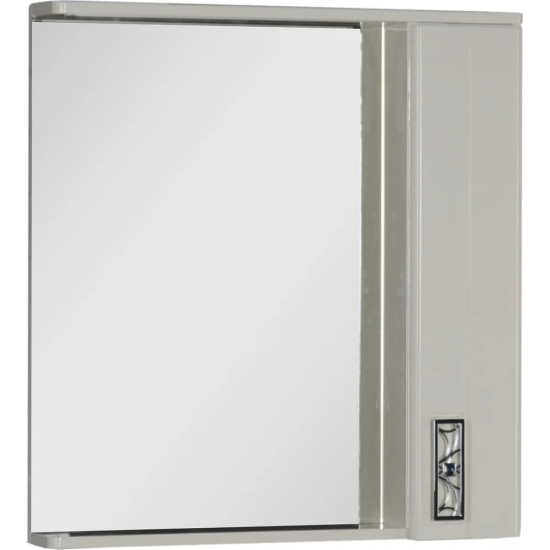 Зеркало-шкаф AQUANET Паллада 80 слоновая кость