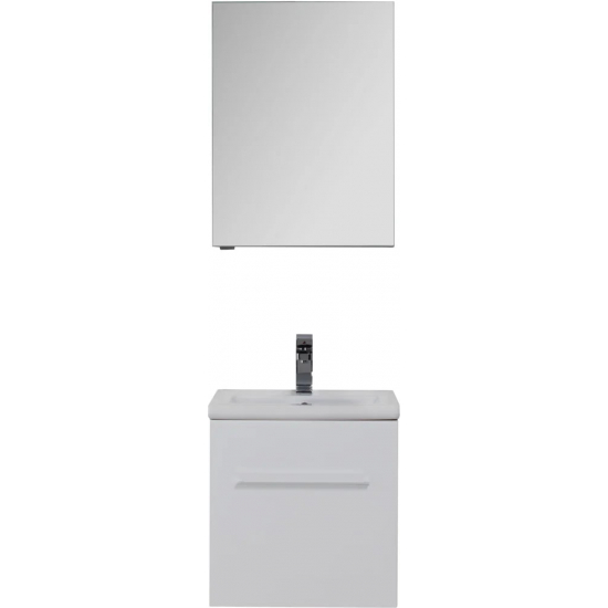 Зеркало-шкаф AQUANET Порто 50 белый