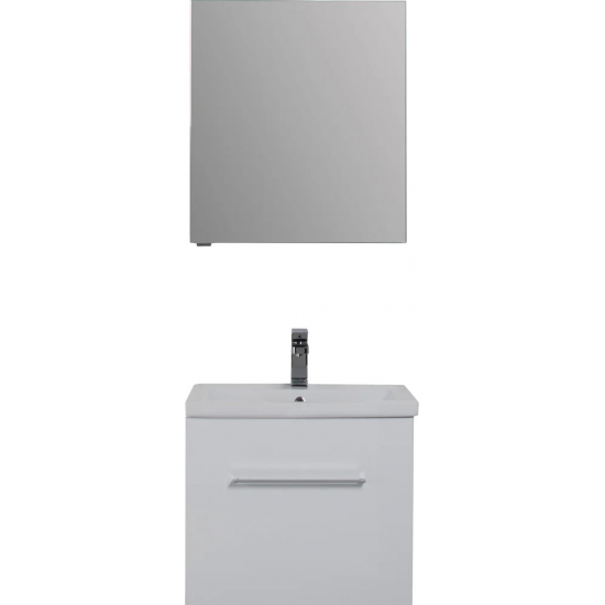 Зеркало-шкаф AQUANET Порто 60 белый