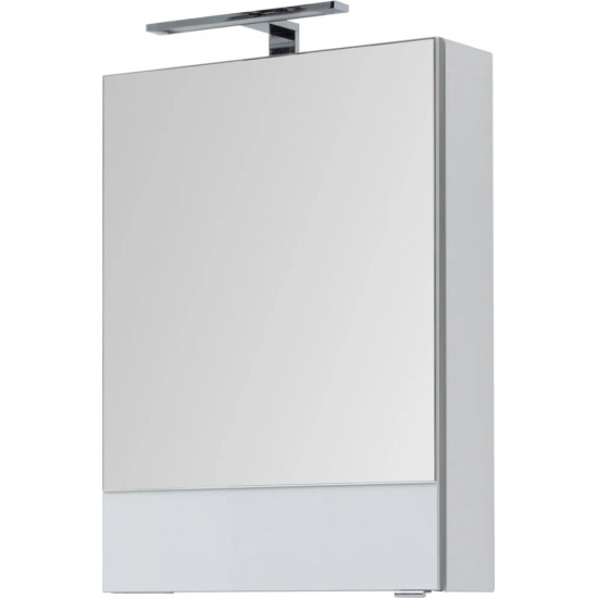 Зеркало-шкаф AQUANET Верона 50 L левое, белый 