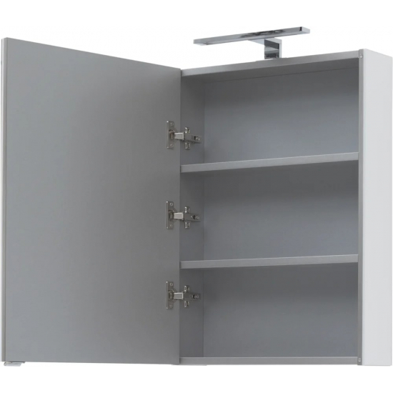 Зеркало-шкаф AQUANET Верона 50 L левое, белый 