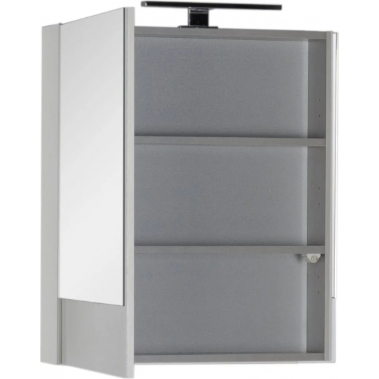 Зеркало-шкаф AQUANET Верона 58 L левое, белый 