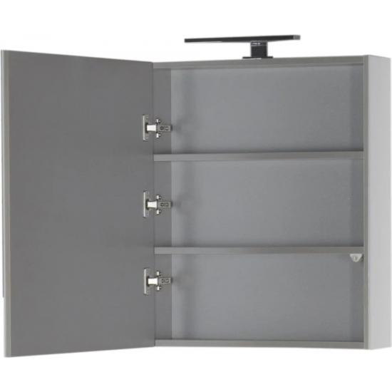 Зеркало-шкаф AQUANET Верона 58 L левое, белый 