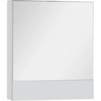 Зеркало-шкаф AQUANET Верона 58 L левое, белый 