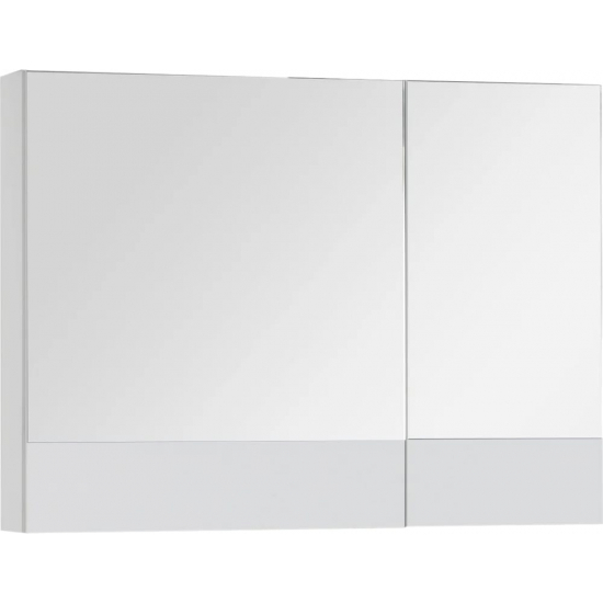 Зеркало-шкаф AQUANET Верона 90 белый 