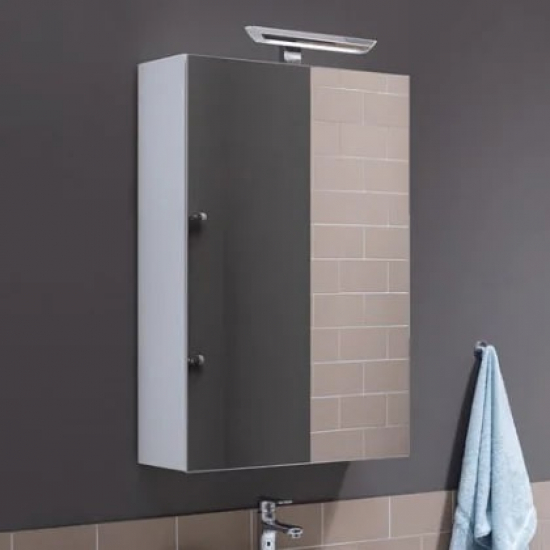 Зеркало-шкаф AQUANET Йорк 60 белый