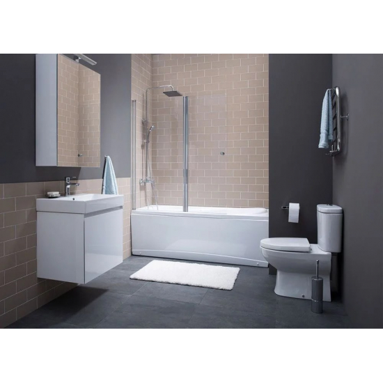 Зеркало-шкаф AQUANET Йорк 60 белый