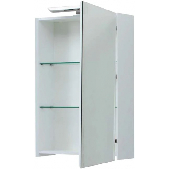 Зеркало-шкаф AQUANET Йорк 60 белый