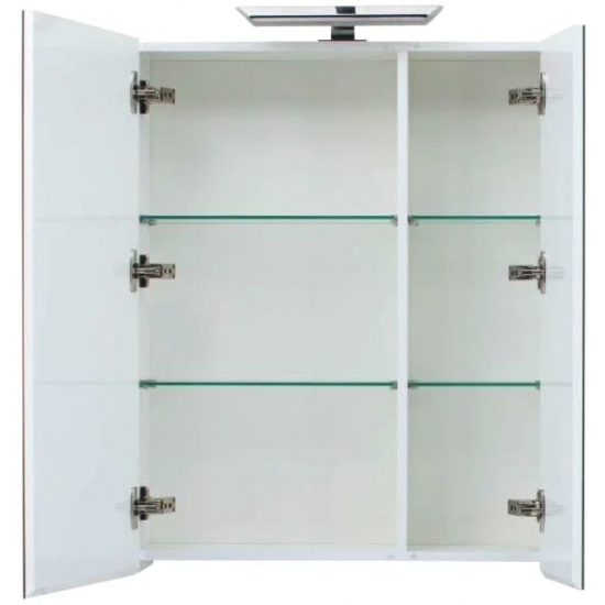 Зеркало-шкаф AQUANET Йорк 70 белый