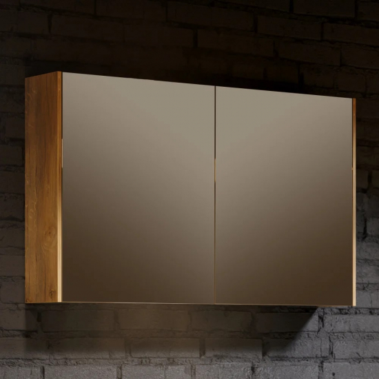 Зеркало-шкаф AQWELLA 5 stars Mobi 100 дуб балтийский