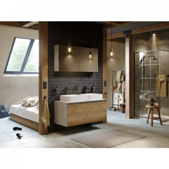 Зеркало-шкаф AQWELLA 5 stars Mobi 120 белое