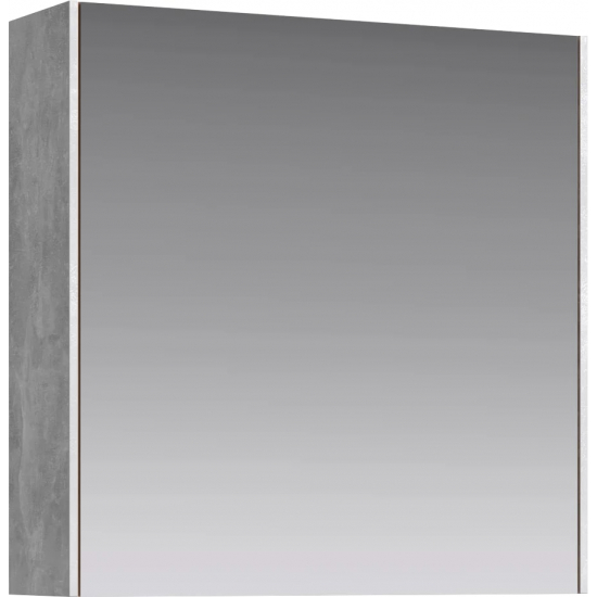 Зеркало-шкаф AQWELLA 5 stars Mobi 60 бетон светлый