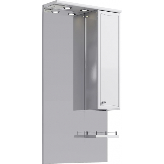 Зеркало-шкаф AQWELLA Барселона 55 с подсветкой