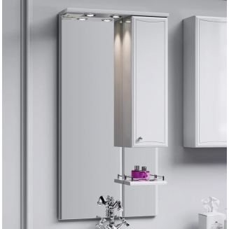 Зеркало-шкаф AQWELLA Барселона 55 с подсветкой