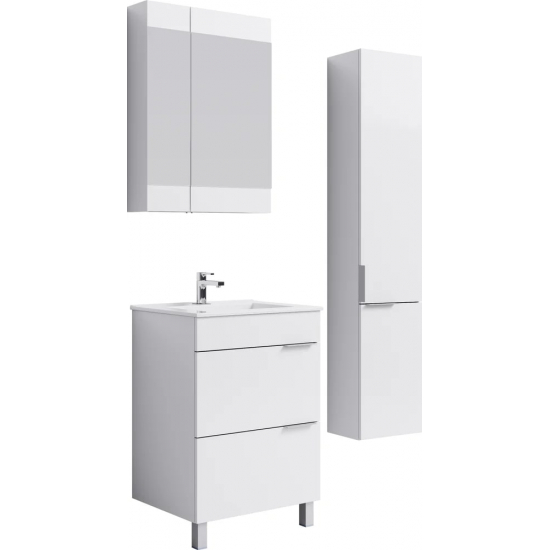 Зеркало-шкаф AQWELLA Бриг 60 белое