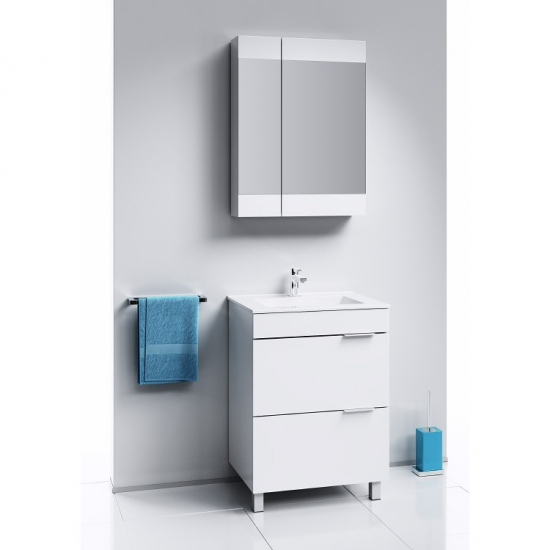 Зеркало-шкаф AQWELLA Бриг 60 белое