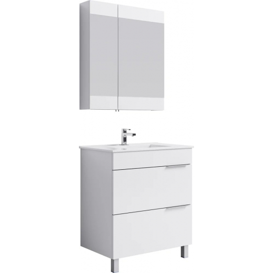 Зеркало-шкаф AQWELLA Бриг 70 белое