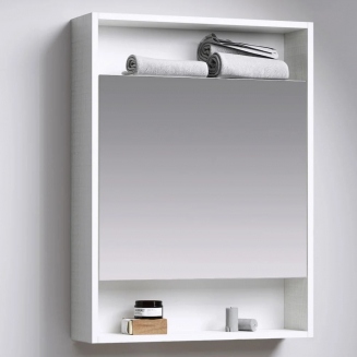 Зеркало-шкаф AQWELLA City 60 дуб канадский