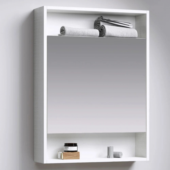 Зеркало-шкаф AQWELLA City 60 дуб канадский