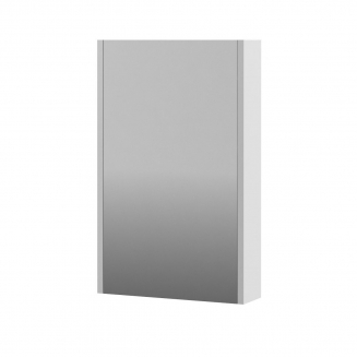 Зеркало-шкаф AURA 50А левое белый 