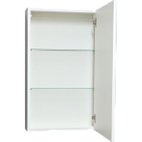 Зеркало-шкаф AURA 50А правое белый 