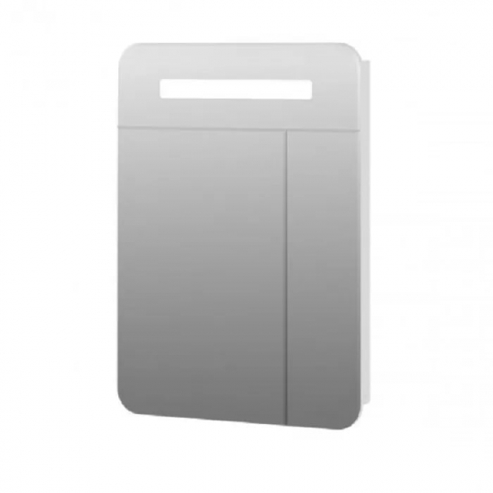 Зеркало-шкаф AURA Флай 61-2 овал белый