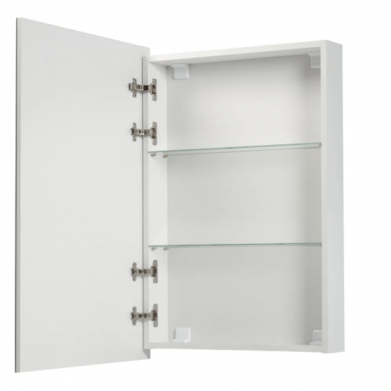 Зеркало-шкаф AURA Флай 61 (эко) белый