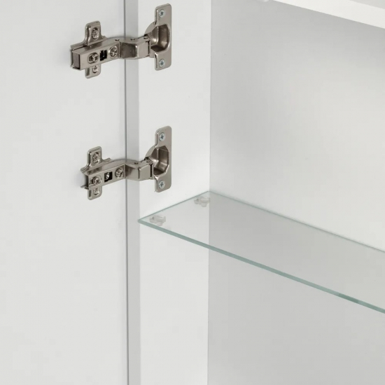 Зеркало-шкаф AURA Флай 61 (эко) белый