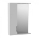 Зеркало-шкаф AURA Техно 60 левое белый