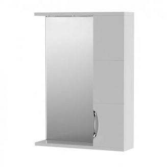 Зеркало-шкаф AURA Техно 60 правое белый
