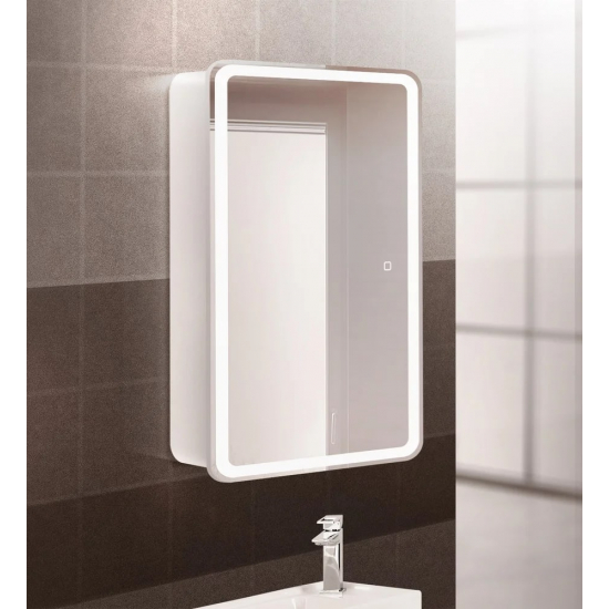 Зеркало-шкаф BELBAGNO Marino SPC-MAR-500/800-1A-LED-TCH с подсветкой