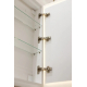 Зеркало-шкаф BELBAGNO Marino SPC-MAR-500/800-1A-LED-TCH с подсветкой