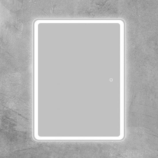Зеркало-шкаф BELBAGNO Marino SPC-MAR-600/800-1A-LED-TCH с подсветкой