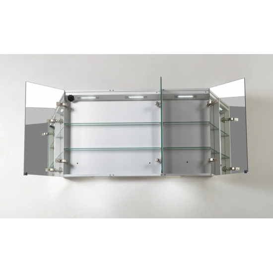 Зеркало-шкаф BELBAGNO SPC-3A-DL-BL-1200