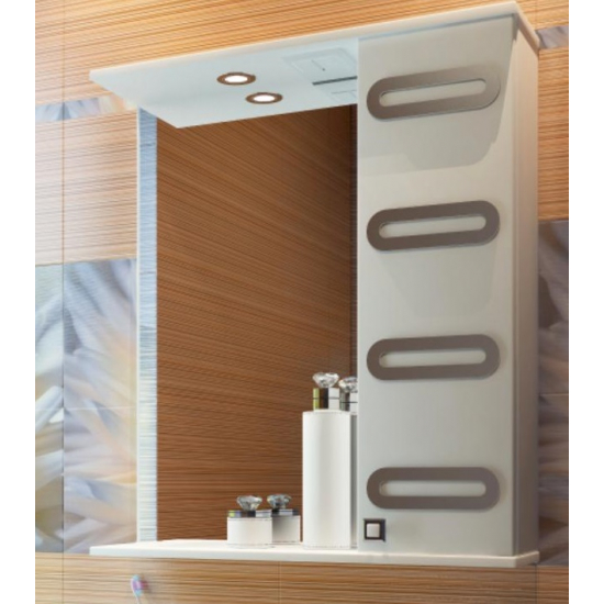 Зеркало-шкаф EVA GOLD Melania 65 правый