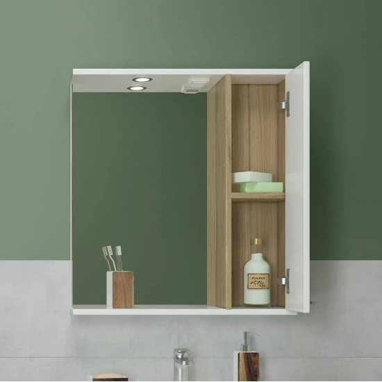 Зеркало-шкаф EVA GOLD Шимо 65 правый