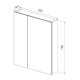 Зеркало-шкаф LEMARK Universal 70x80