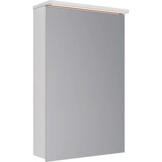 Зеркало-шкаф LEMARK Zenon 50x80 левый, с подсветкой и розеткой