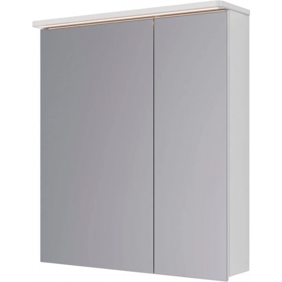 Зеркало-шкаф LEMARK Zenon 70x80, с подсветкой и розеткой