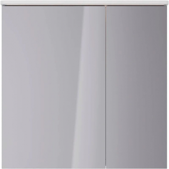 Зеркало-шкаф LEMARK Zenon 80x80, с подсветкой и розеткой