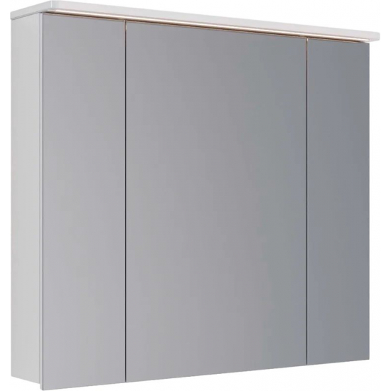 Зеркало-шкаф LEMARK Zenon 90x80, с подсветкой и розеткой