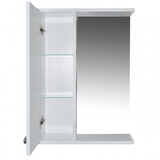 Зеркало-шкаф LORANTO Моника 50 левое, без светильника