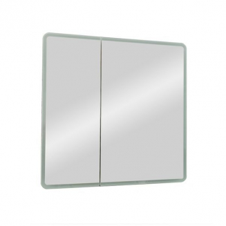Зеркало-шкаф MIRSANT Arena 80 с LED подсветкой белый