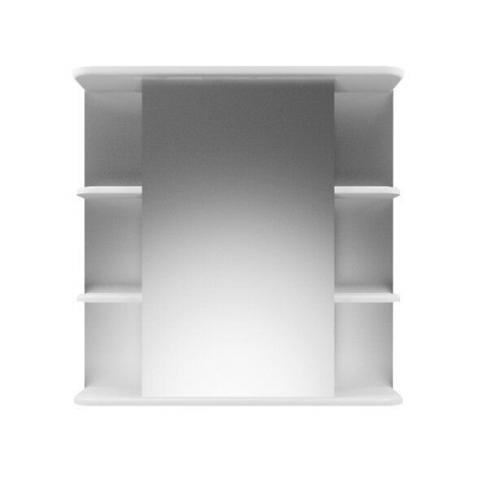 Зеркало-шкаф MIRSANT Глория 70 белый правый