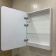 Зеркало-шкаф MIXLINE Адриана 60x80 с подсветкой, сенсорный выключатель левый