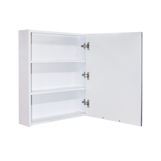 Зеркало-шкаф MIXLINE Байкал-60 без подсветки, без полок (ПВХ)