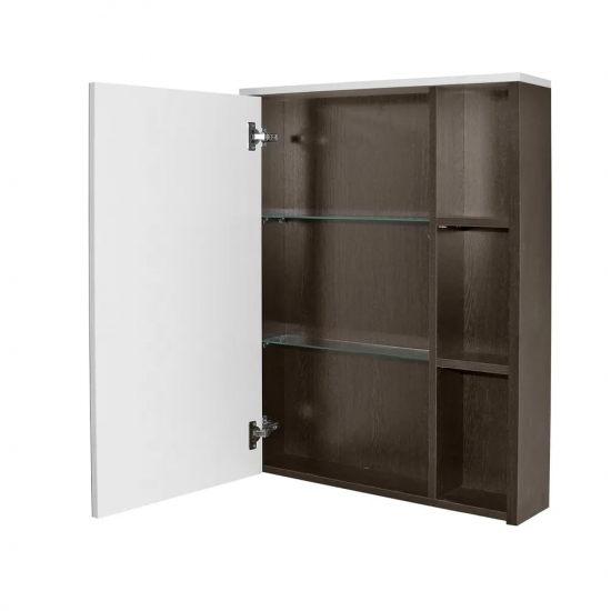 Зеркало-шкаф MIXLINE Боско-65 венге/белый