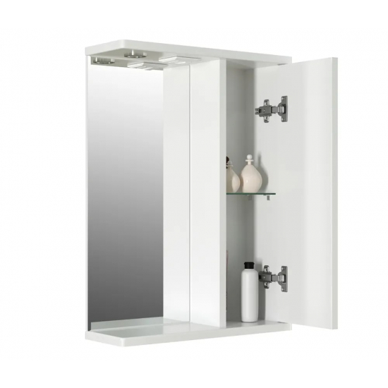 Зеркало-шкаф MIXLINE Этьен-50 правый с подсветкой