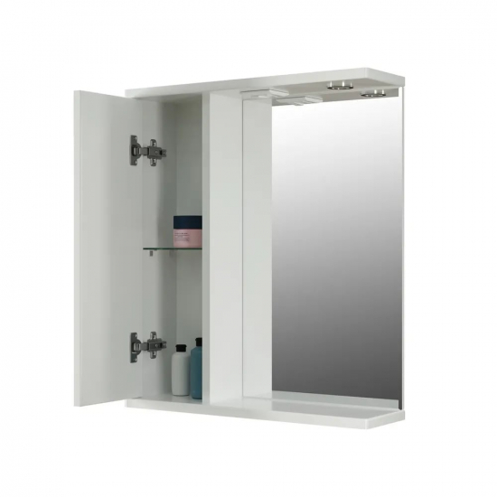 Зеркало-шкаф MIXLINE Этьен-60 левый с подсветкой