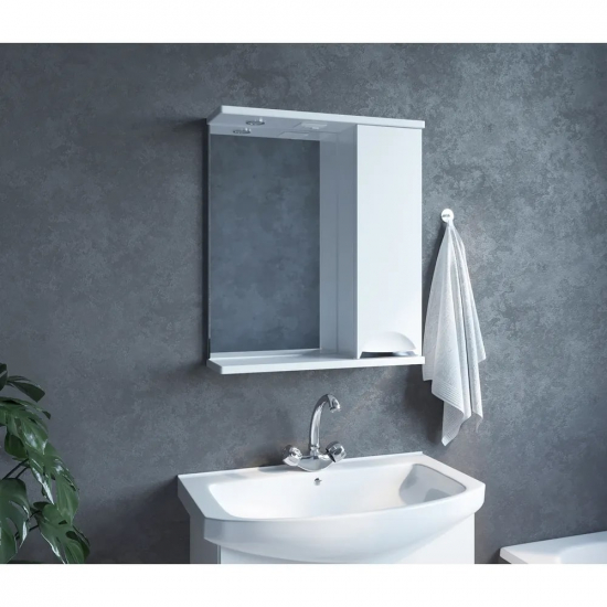 Зеркало-шкаф MIXLINE Этьен-60 правый с подсветкой